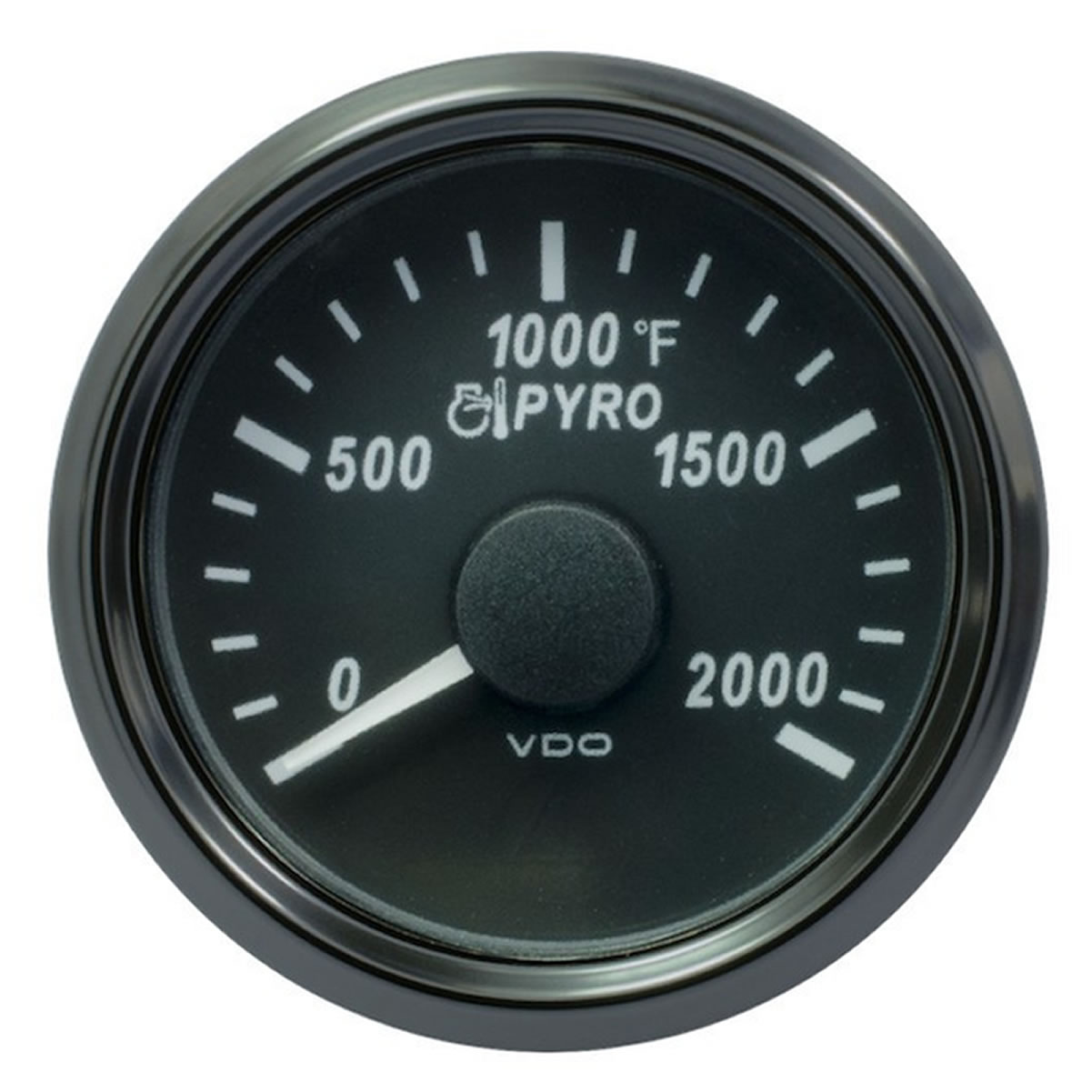 VDO SingleViu Pyrometer Gauges 2000 F